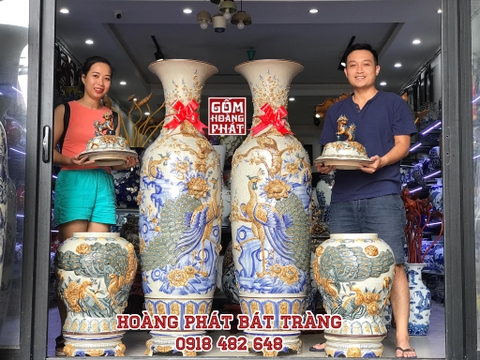 Hướng dẫn cách đặt lục bình sứ trong nhà đúng phong thủy nhất