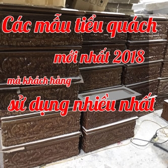 Các mẫu tiểu quách gốm sứ Bát Tràng mới nhất 2021 mà khách hàng chọn