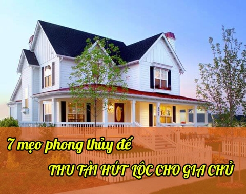 Thu hút tài lộc nhờ 7 nhờ mẹo phong thủy đơn giản