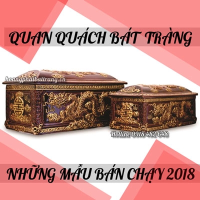 Quan quách Bát Tràng - những mẫu bán chạy trong năm 2021