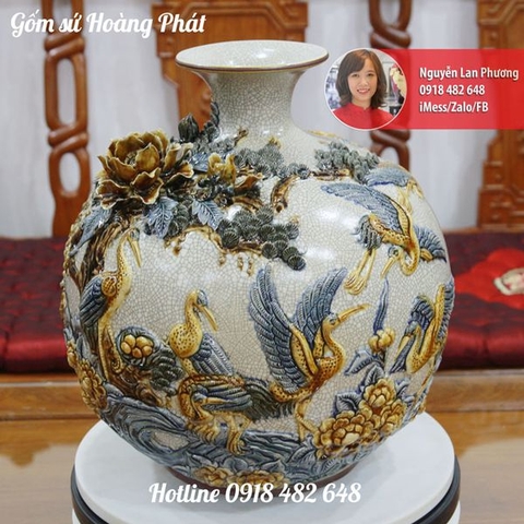 Ý nghĩa về cảnh vẽ sen hạc và tùng hạc 7856