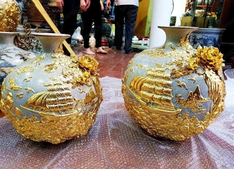 Cặp bình hút lộc Thuận Buồm xuôi gió