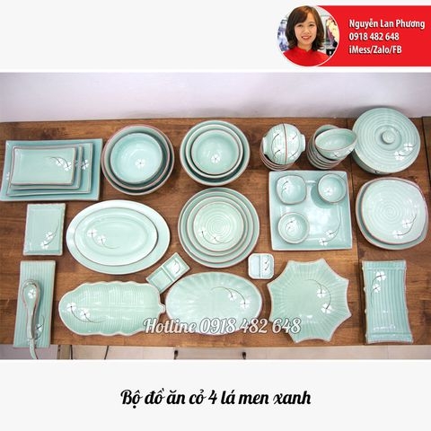 Mua bộ đồ ăn gốm sứ Bát Tràng ở đâu chất lượng