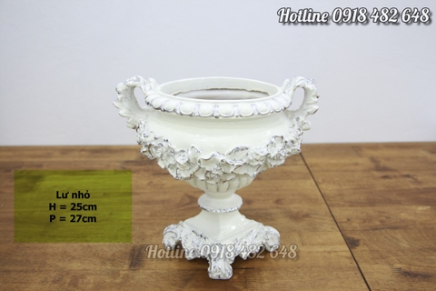 Lọ hoa phong cách cổ điển Châu Âu Lư nhỏ