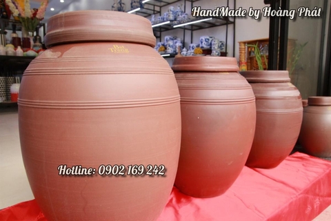 Chum sành ngâm rượu 30, 40, 60 lít