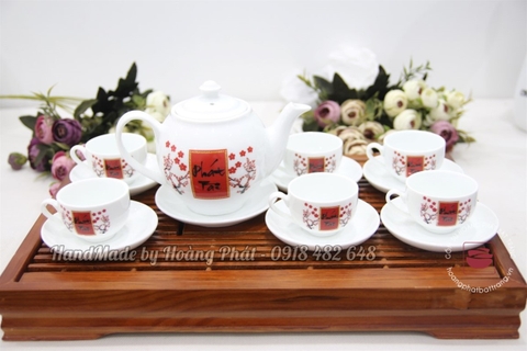 Bộ ấm chén Minh Long - Phát Tài