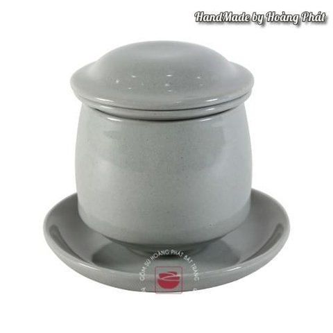 tách trà cafe gốm men ghi SP015