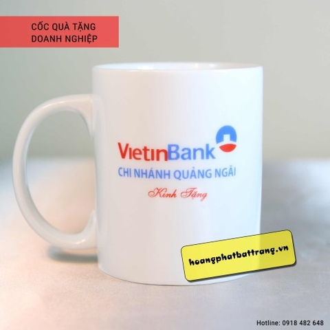 Cốc in logo VietTinBank