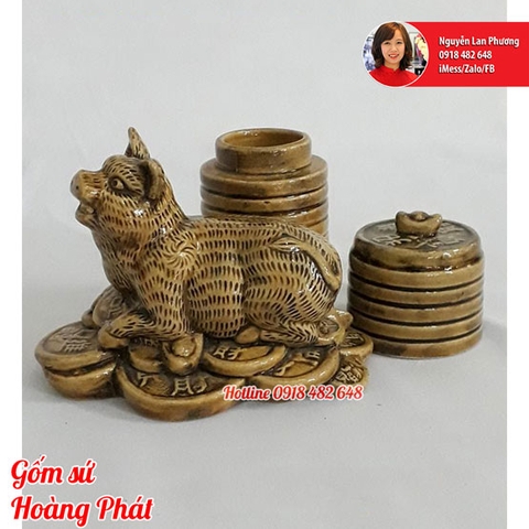 Ống tăm 12 con giáp - tuổi Hợi SP4663