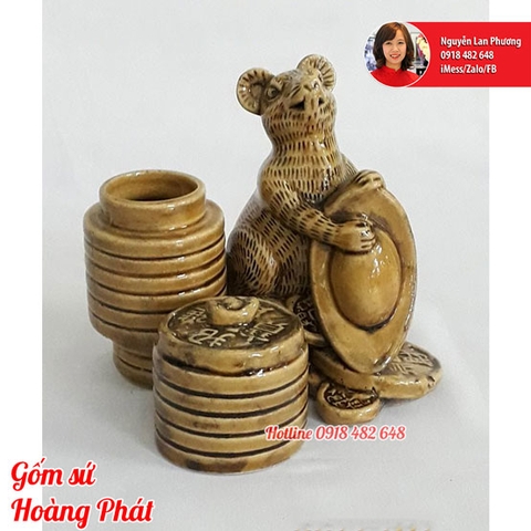 Ống tăm 12 con giáp - tuổi Tý SP4652