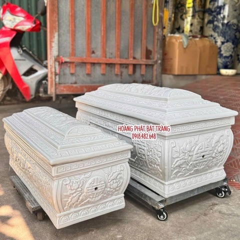 Quách tiểu phình sen phình màu trắng mái Vòm 3