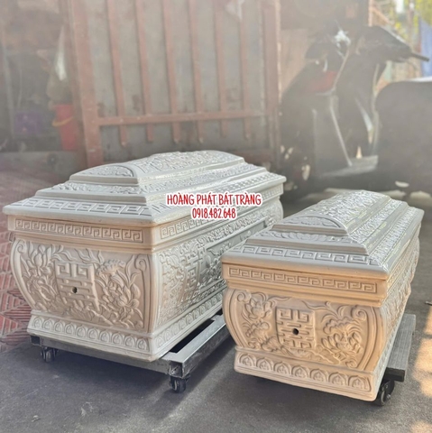 Quách tiểu phình sen phình màu trắng mái Vòm 1