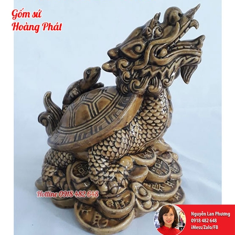 Tượng tứ linh Long lân quy phụng - Quy SP4667