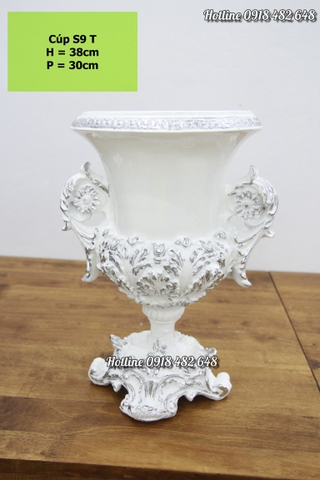 Lọ hoa phong cách cổ điển Châu Âu - Cúp S9 T SP948