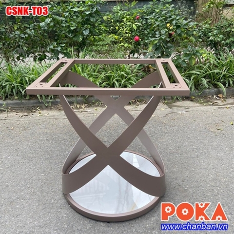 Thanh lý duy nhất 1 chân bàn ăn cho mặt bàn tròn 90-120cm