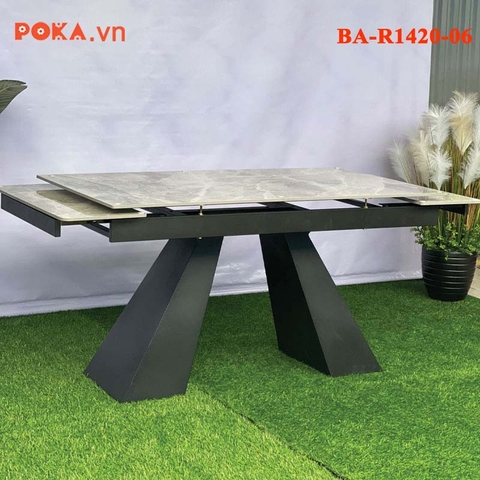 Bàn ăn thông minh chân chữ A (1.4m - 2m)BA-R1420-06