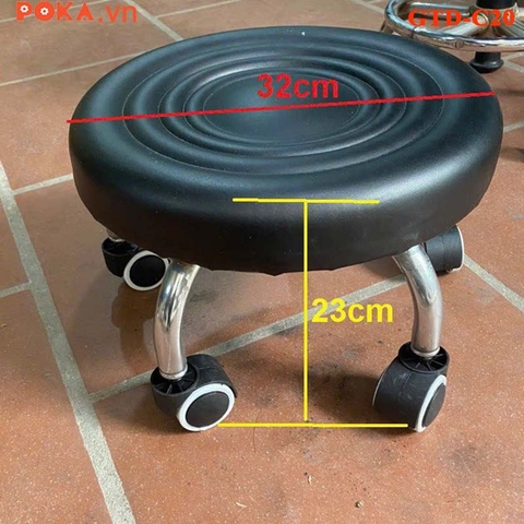 Ghế bệt ngồi làm nail,spa, ghế bệt thao tác GTD-C20