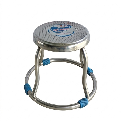 Ghế đôn inox tròn cao 350mm GD-INT-H35
