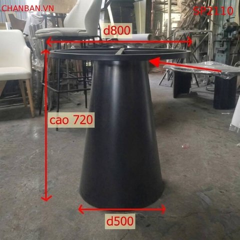 Chân bàn ăn ăn hình chóp nón D800 SP2110
