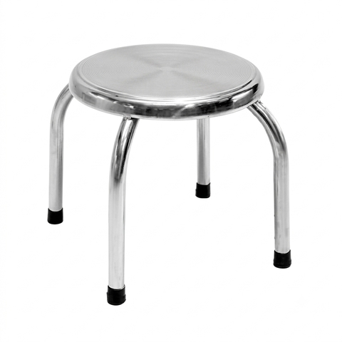 Ghế đôn inox tròn cao 350mm GD4-INT-H35