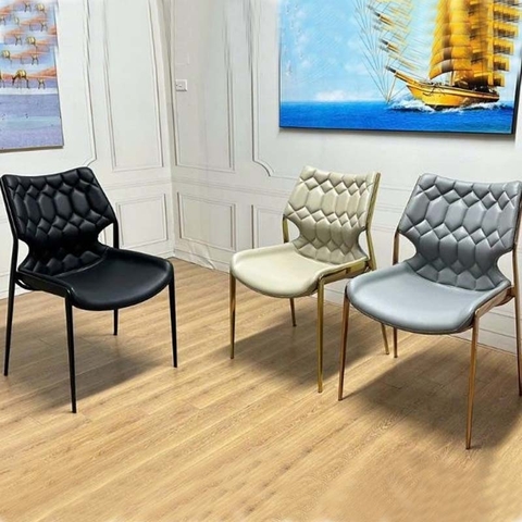 Ghế Ăn Cao Cấp Kiểu Ý Da Chống Xước - GDCC-02
