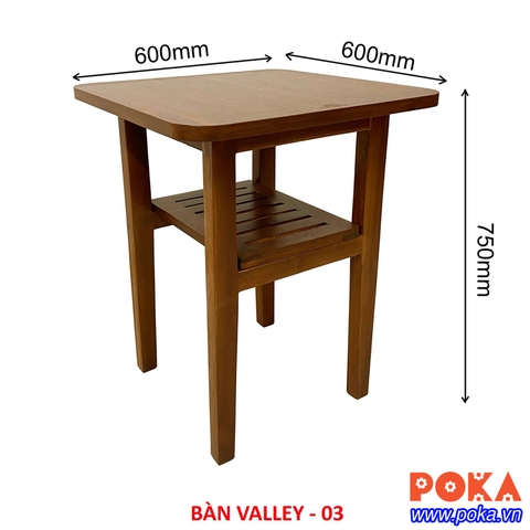 Bàn ghế gỗ Fansipan Valley 03