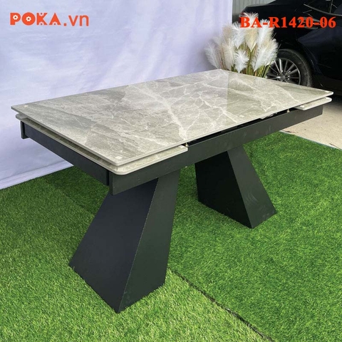 Bàn ăn thông minh chân chữ A (1.4m - 2m)BA-R1420-06