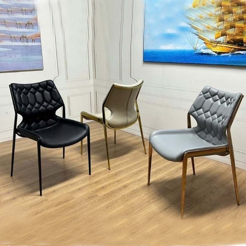 Ghế Ăn Cao Cấp Kiểu Ý Da Chống Xước - GDCC-02