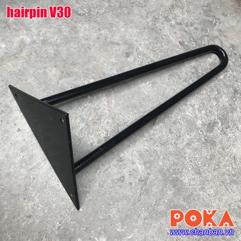 Chân bàn sắt hairpin V30