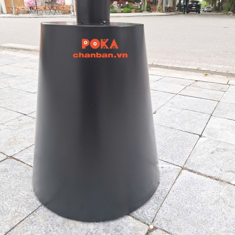 Chân bàn trà hình chóp nón