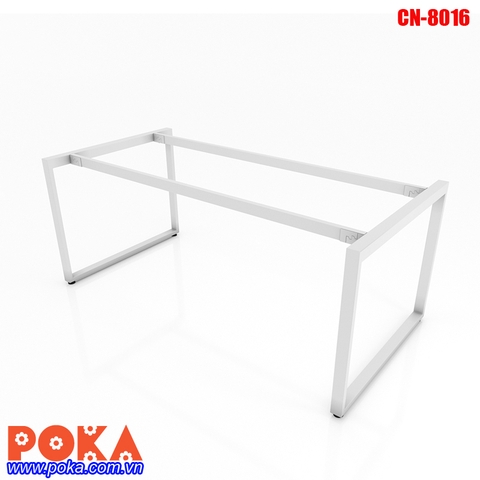 Chân bàn sắt hộp 25x50 800x1600mm