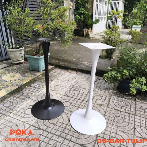 Chân bàn bar tulip sắt sơn tĩnh điện CS-BAR-TULIP