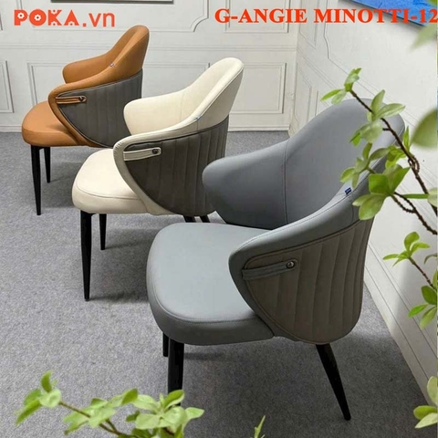 Ghế Ăn da nhập khẩu G-ANGIE MINOTTI-12