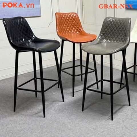 Ghế Quầy Bar NELSON Trám chân cố định GBAR-NSX