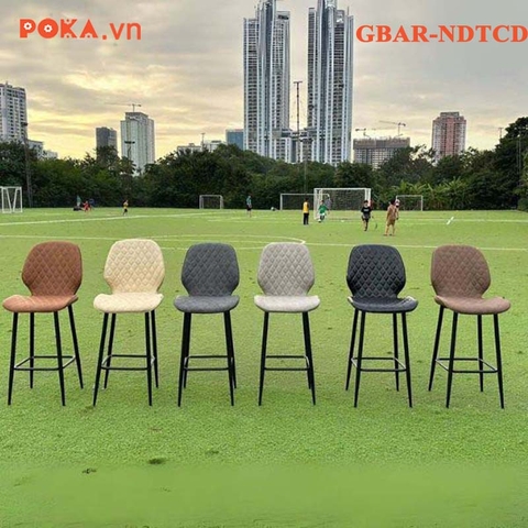 Ghế Bar Nordic lưng trám Nhập Khẩu GBAR-NDTCD (cao 65 và 75cm)