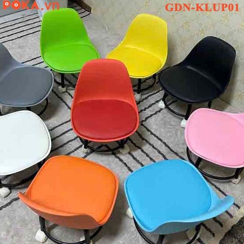 Ghế Đôn nhựa Klarup chân xoay GDN-KLUP01 Ghế Đôn nhựa Klarup chân xoay GDN-KLUP01