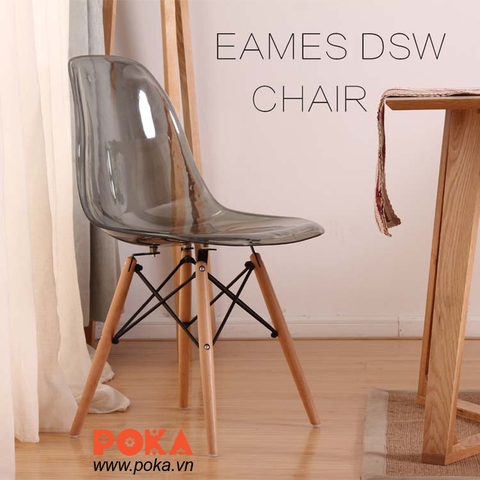 Ghế Eames DSW Clear