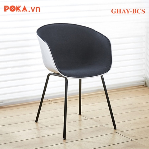 Ghế Hay Đệm Bọc Vải Bố Chân Sắt GHAY-BCS