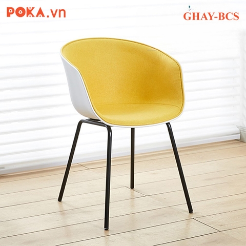 Ghế Hay Đệm Bọc Vải Bố Chân Sắt GHAY-BCS Ghế Hay Đệm Bọc Vải Bố Chân Sắt GHAY-BCS