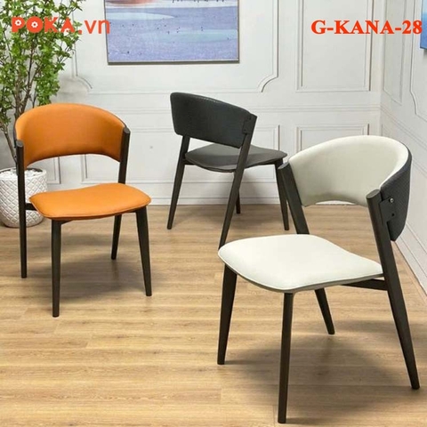 Ghế Ăn KANA da nhập khẩu G-KANA-T28