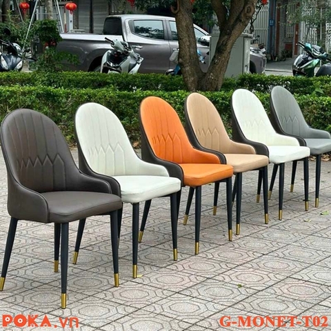 Ghế Ăn Monet có Tay Nhập Khẩu GMONET-T02