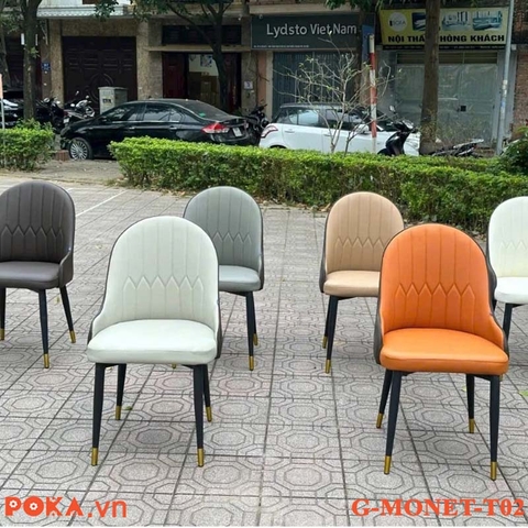 Ghế Ăn Monet có Tay Nhập Khẩu GMONET-T02