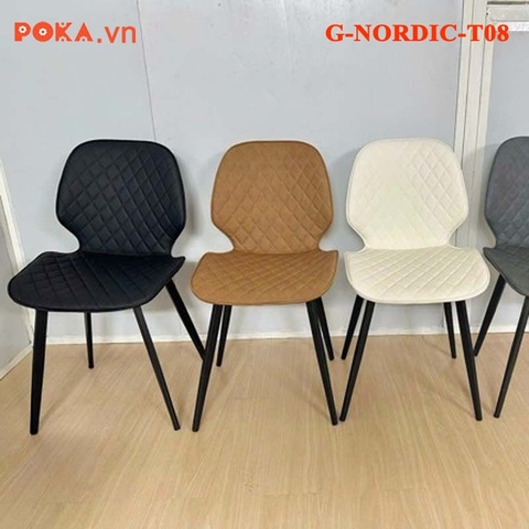 Ghế Ăn NORDIC Da Trám Nhập Khẩu G-NORDIC-T08