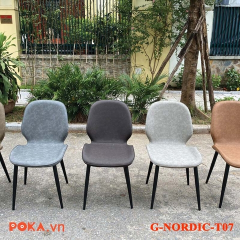 Ghế Ăn NORDIC Da Trơn Nhập Khẩu G-NORDIC-T07