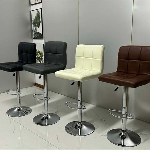 Ghế Quầy Bar Đệm Vuông không tya BARCORO