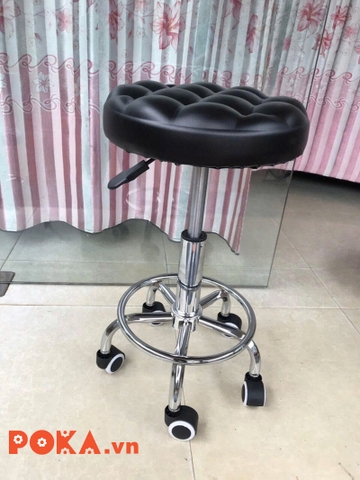 Ghế đôn xoay múi có bánh xe DONMUIBANHXE02