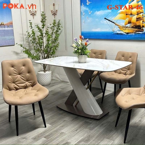 Ghế Ăn STAR da nhập khẩu G-STAR-46