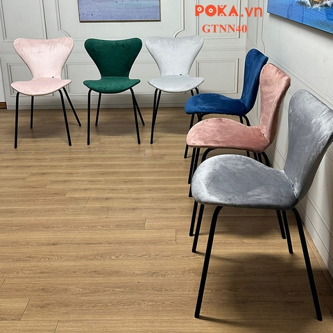Ghế Thiên Nga bọc nỉ nhung GTNN40