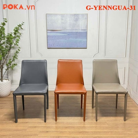 Ghế Ăn YÊN NGỰA da nhập khẩu G-YENNGUA-31