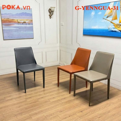 Ghế Ăn YÊN NGỰA da nhập khẩu G-YENNGUA-31